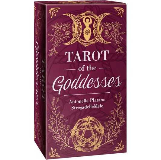 Обложка книги "Антонелла Платано: Таро БОГИНЬ/Tarot of Goddess (на англ. языке)"