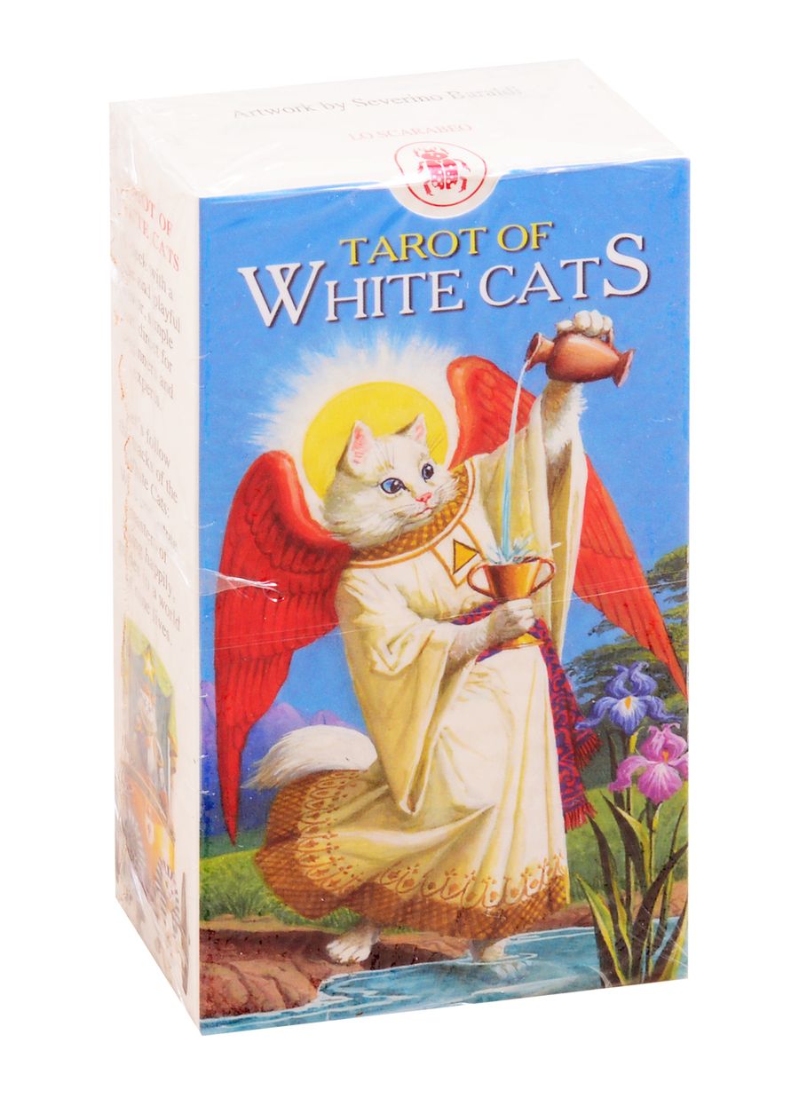 Обложка книги "Tarot of White Cats"