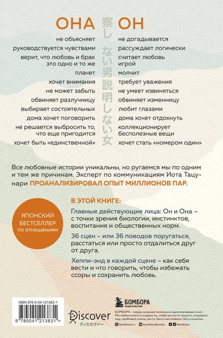 Фотография книги "Тацунари: Она не объясняет, он не догадывается. Японское искусство диалога без ссор"
