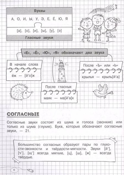 Фотография книги "Татьяна Аликина: Наглядный русский язык. 1-4 классы"