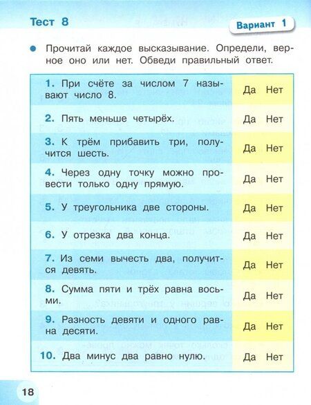 Фотография книги "Татьяна Бука: Математика. 1 класс. Тесты. ФГОС"