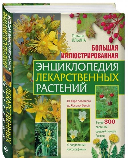 Фотография книги "Татьяна Ильина: Большая иллюстрированная энциклопедия лекарственных растений"