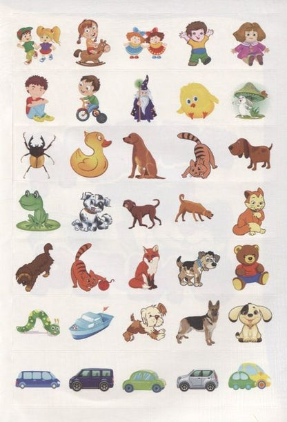 Фотография книги "Татьяна Харченко: Речь. Письмо. Сборник развивающих заданий для детей от 5 лет. 70 наклеек"