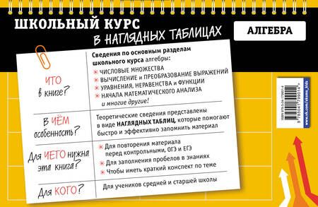 Фотография книги "Татьяна Колесникова: Алгебра: 7-11 классы"