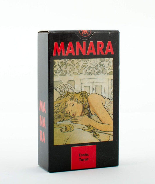 Обложка книги "The Erotic Tarot of Manara. Таро Эротическая Манара (Руководство и карты)"
