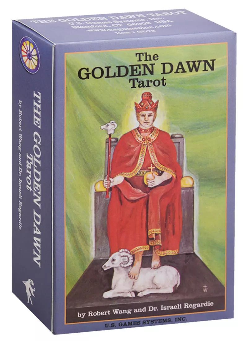 Обложка книги "The Golden Dawn Tarot (78 карт + инструкция)"