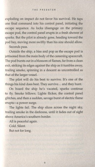 Фотография книги "The Predator: The Official Movie Novelization"