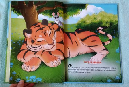 Фотография книги "Тигр и мышь. Медведь и комар. Лиса, черепаха и блоха"
