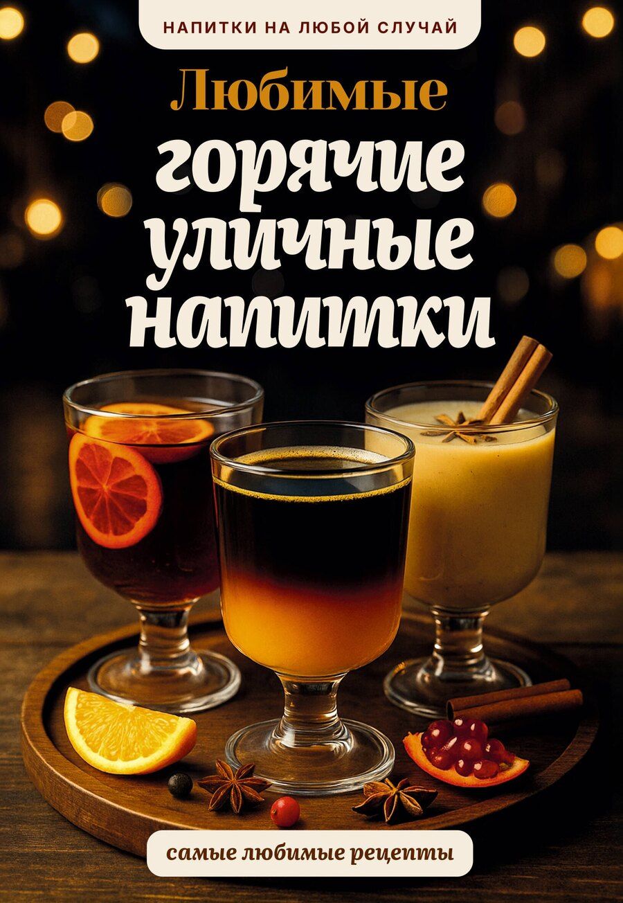 Обложка книги "Тимур Бедретдинов: Любимые горячие уличные напитки"