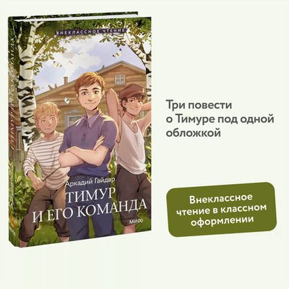 Фотография книги "Тимур и его команда (Внеклассное чтение)"