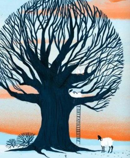 Фотография книги "Тине Мортир: Хендрика, овечка, которая забралась на дерево"