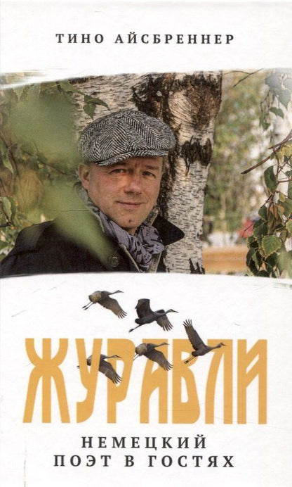 Обложка книги "Тино Айсбреннер: Журавли. Немецкий поэт в гостях."