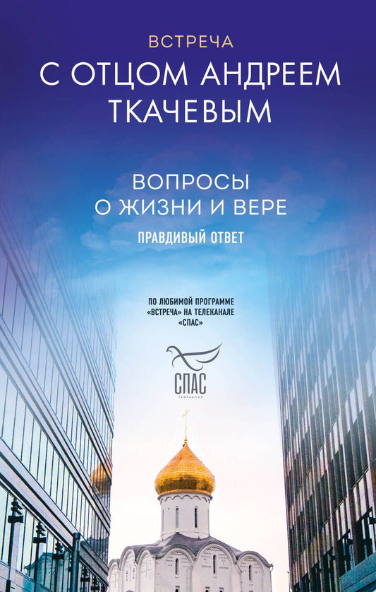 Обложка книги "Ткачев: Встреча с отцом Андреем Ткачевым. Вопросы о жизни и вере"