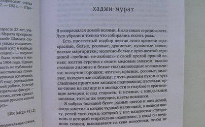 Фотография книги "Толстой: Хаджи-Мурат"