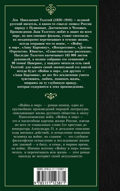 Фотография книги "Толстой: Война и мир. Книга 2"
