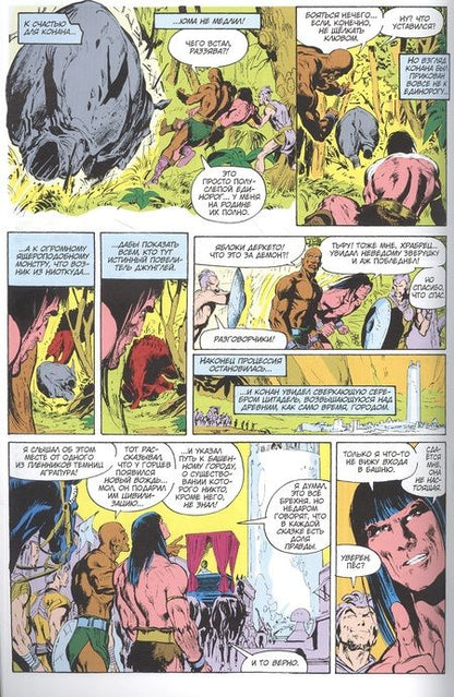 Фотография книги "Томас: Конан-варвар. Проклятье Золотого черепа"