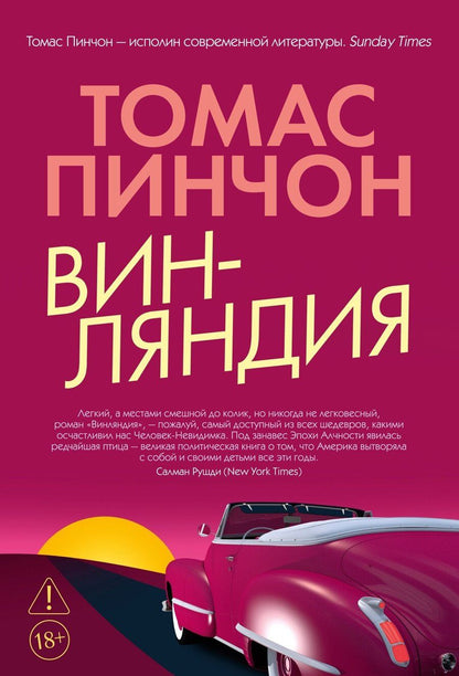 Обложка книги "Томас Пинчон: Винляндия"