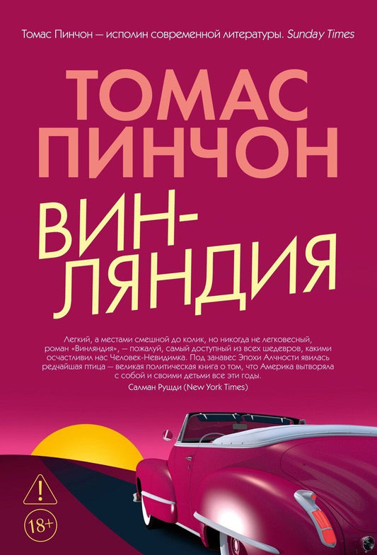 Обложка книги "Томас Пинчон: Винляндия"