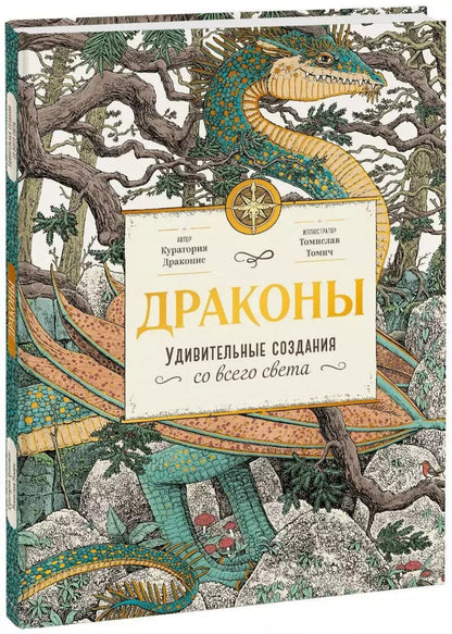 Обложка книги "Томислав Томич: Драконы. Удивительные создания со всего света"