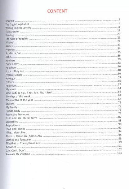 Фотография книги "Top English: Writing, transcription, reading, grammar and pronunciation of English words"
