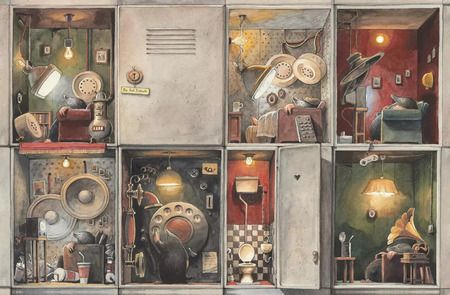 Фотография книги "Торбен Кульманн: Город кротов"