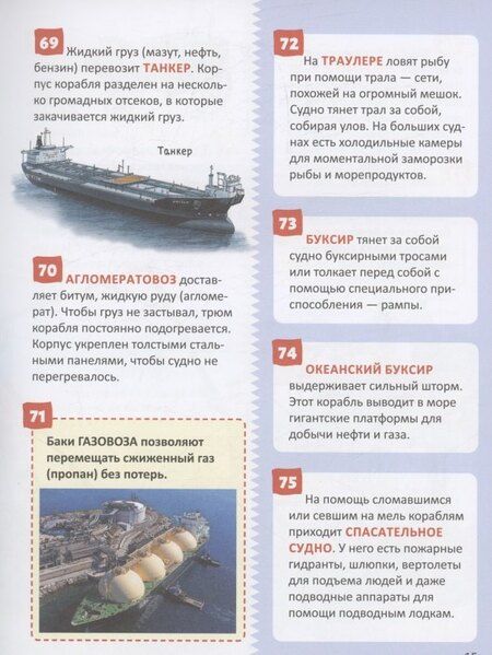 Фотография книги "Транспорт. 250 фактов. Энциклопедия российского школьника"