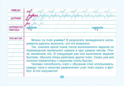 Фотография книги "Тренажёр по чистописанию. Подготовка к контрольному списыванию. 4 класс"