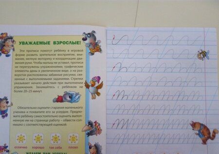 Фотография книги "Тренируем руку. Пишем и рисуем по линеечкам. 3-5 лет"