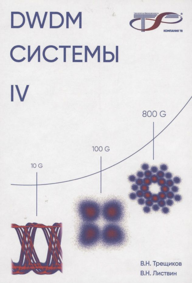 Обложка книги "Трещиков, Листвин: DWDM-системы"