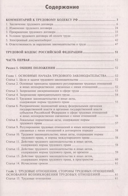 Фотография книги "Трудовой кодекс Росийской Федерации. Комментарий к последним изменениям"