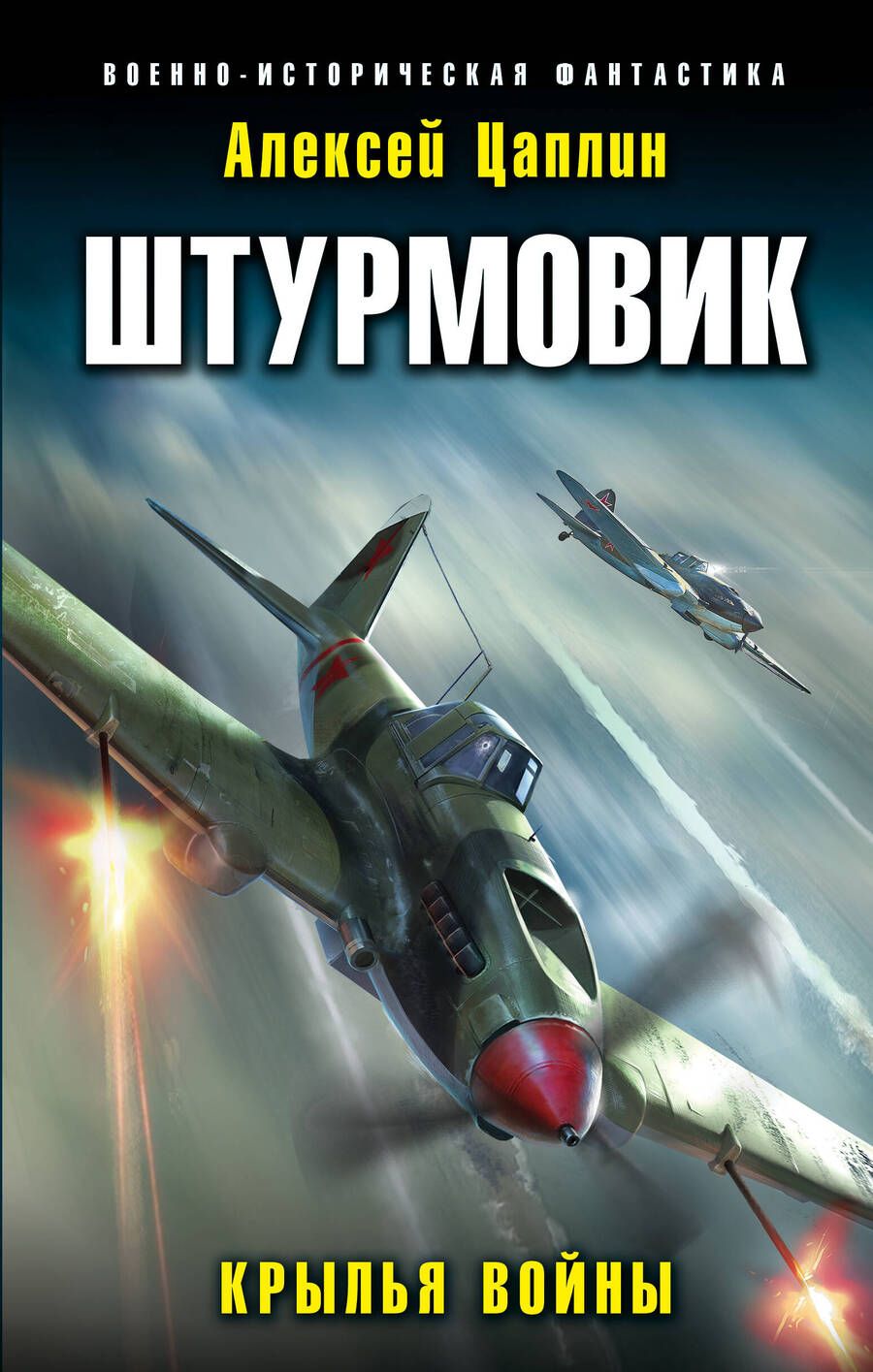 Обложка книги "Цаплин: Штурмовик. Крылья войны"