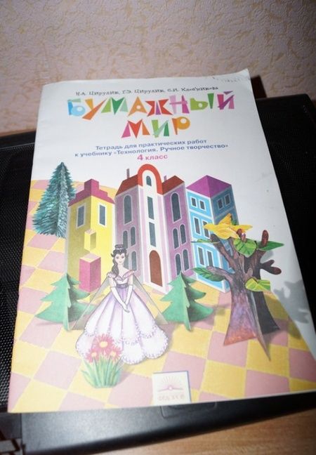 Фотография книги "Цирулик, Хлебникова, Цирулик: Технология. 4 класс. Бумажный мир. Тетрадь для практических работ. ФГОС"