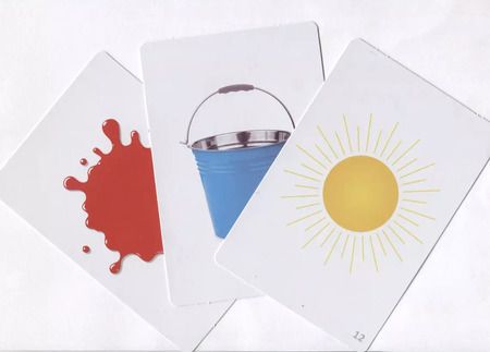 Фотография книги "Цвета. Развивающие карточки"