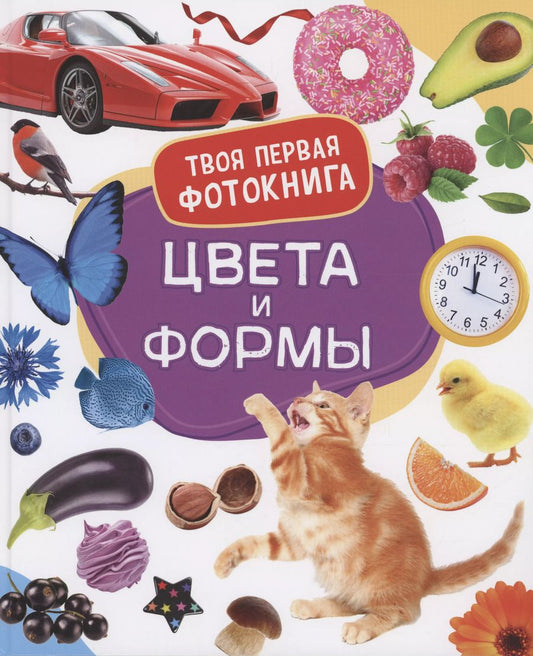 Обложка книги "Цвета и формы. Твоя первая фотокнига"