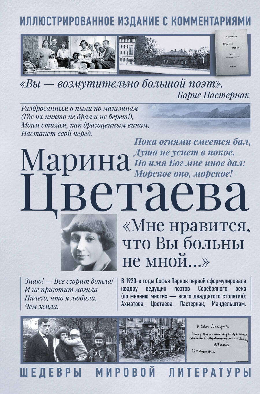 Обложка книги "Цветаева: Мне нравится, что Вы больны не мной"
