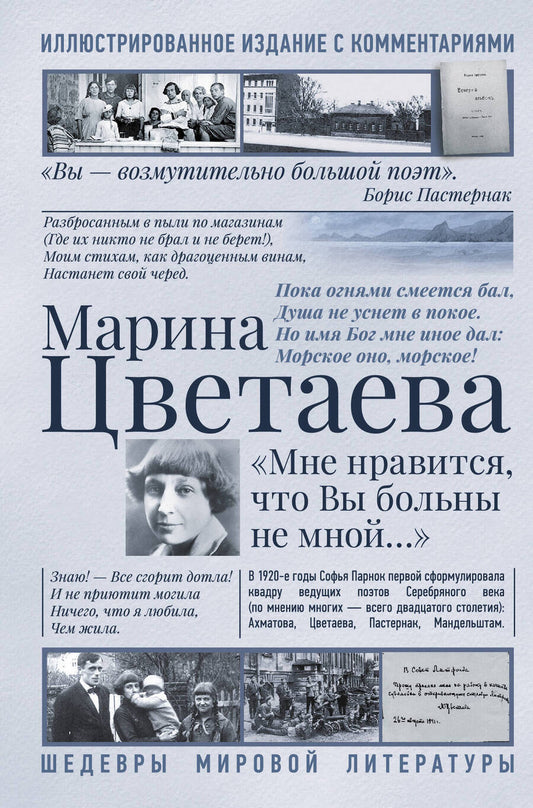 Обложка книги "Цветаева: Мне нравится, что Вы больны не мной"