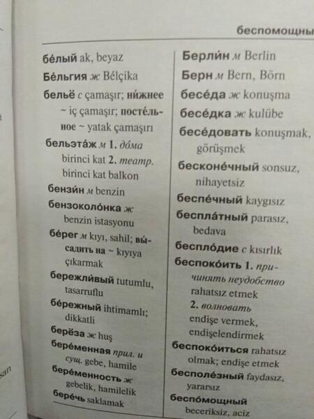 Фотография книги "Турецко-русский русско-турецкий словарь"