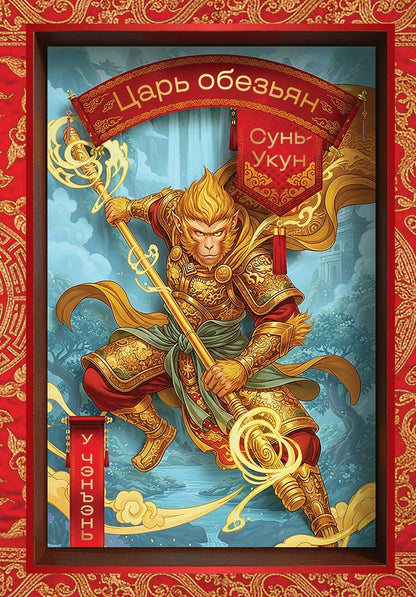 Обложка книги "У Чэнъэнь: Сунь-Укун — Царь обезьян"