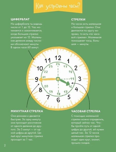 Фотография книги "Учим время. Минуты и секунды. Планируем свой день"