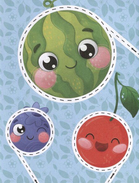 Фотография книги "Учимся вырезать фигуры: книжка-игрушка"