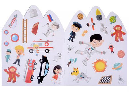 Фотография книги "Удивительный космос. Книжка с наклейками"