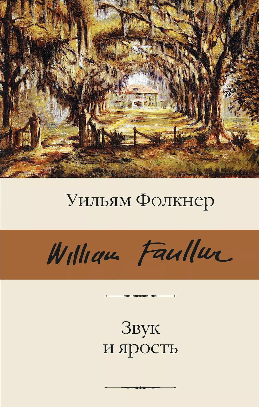 Обложка книги "Уильям Фолкнер: Звук и ярость"