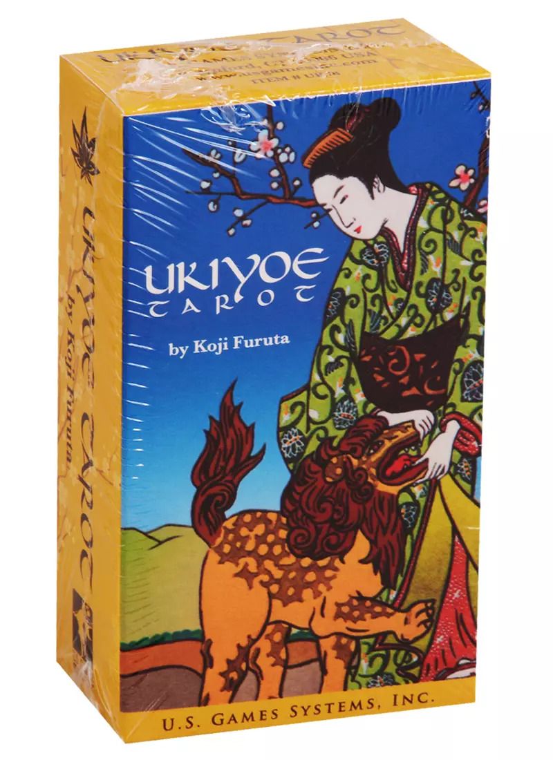 Обложка книги "Ukiyoe Taro (78 карт+инструкция)"