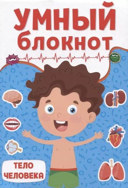 Обложка книги "УМНЫЙ БЛОКНОТ. ТЕЛО ЧЕЛОВЕКА"