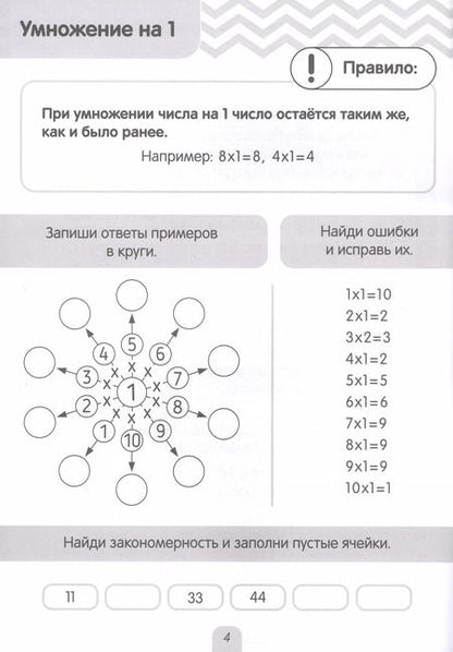 Фотография книги "Умный тренажер. Таблица умножения"