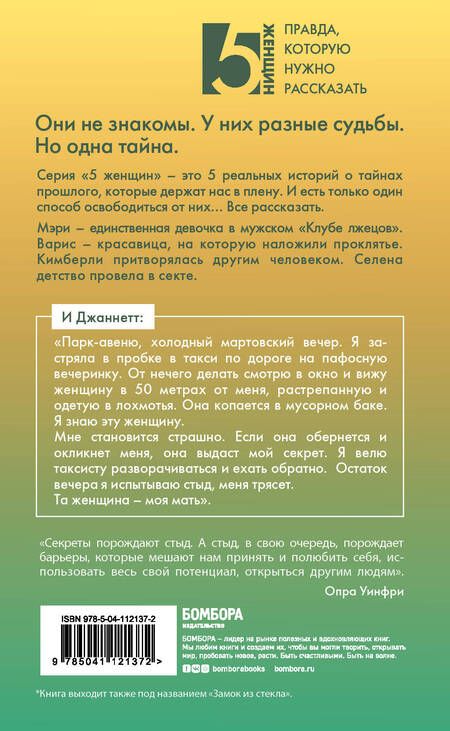Фотография книги "Уоллс: Джаннетт. Которая всех разочаровала (Замок из стекла)"