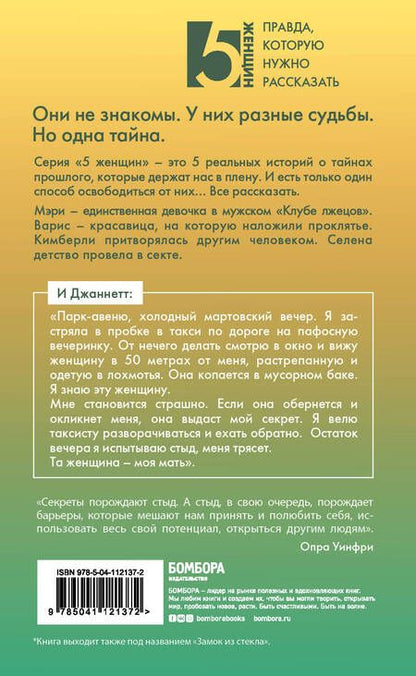 Фотография книги "Уоллс: Джаннетт. Которая всех разочаровала (Замок из стекла)"