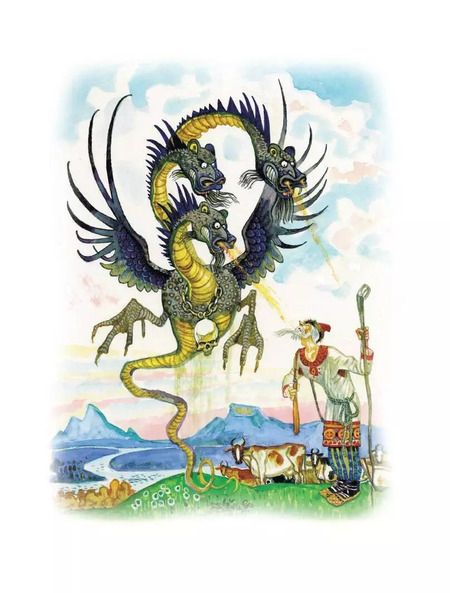 Фотография книги "Ушинский, Афанасьев: Летучий корабль и другие русские сказки"