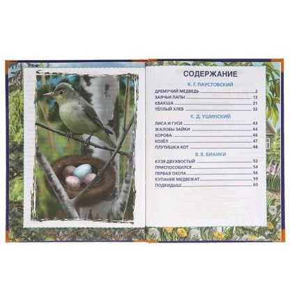 Фотография книги "Ушинский, Бианки, Паустовский: Рассказы о природе"