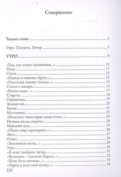 Фотография книги "Утро. Полдень. Вечер"